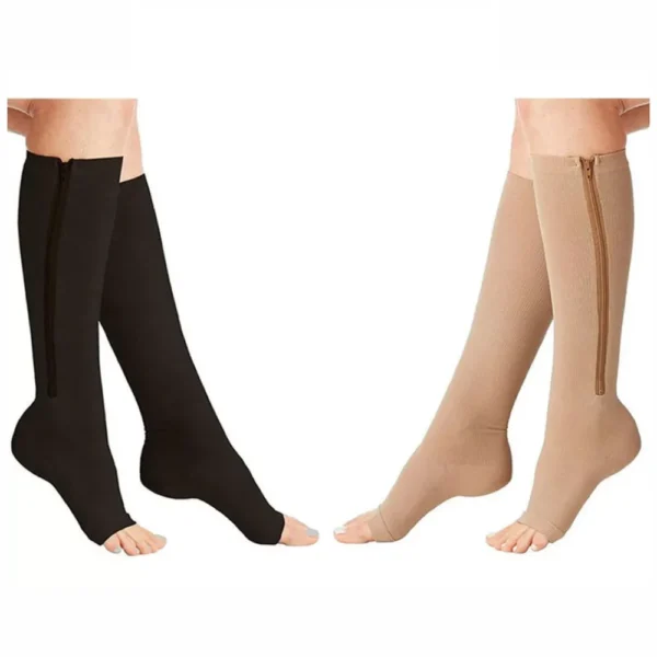 MEDIAS DE COMPRESIÓN CON CREMALLERA - SIP SOX - Imagen 2
