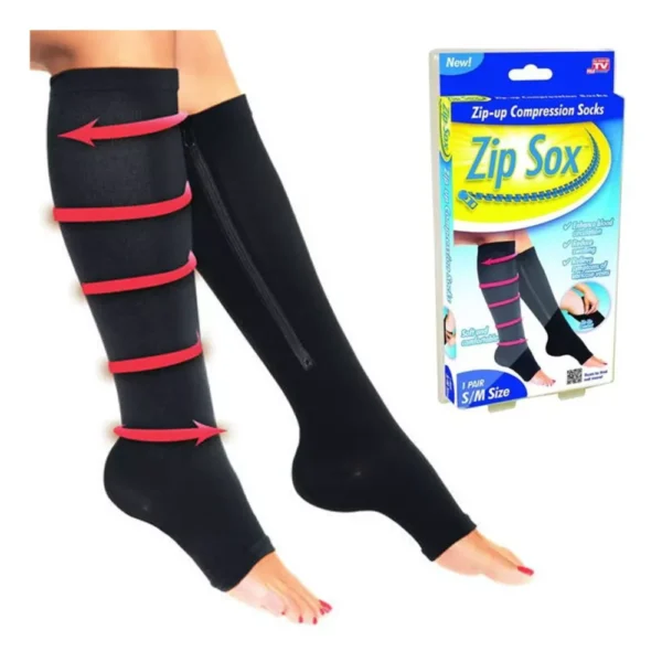 MEDIAS DE COMPRESIÓN CON CREMALLERA - SIP SOX - Imagen 3