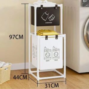 CESTA ORGANIZADORA DE ROPA x2 