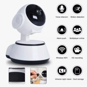 CAMARA DE SEGURIDAD WIFI ROBOTICA 1796 - 5