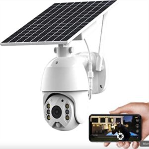 CAMARA DE SEGURIDAD CON PANEL SOLAR