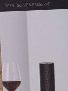 DESTAPADOR ELECTRICO DE VINOS