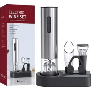 KIT DESCORCHADOR ELECTRICO DE VINO